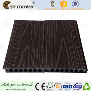 160x22mm hollow coestrusione <span class=keywords><strong>pwc</strong></span> decking pavimento per esterni