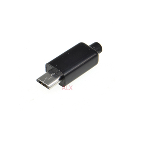 Micro conector <span class=keywords><strong>usb</strong></span> 2.0 <span class=keywords><strong>com</strong></span> 5 pinos, micro conector macho diy (4 em 1), tipo de solda 5pin 5 p mk5p para celular