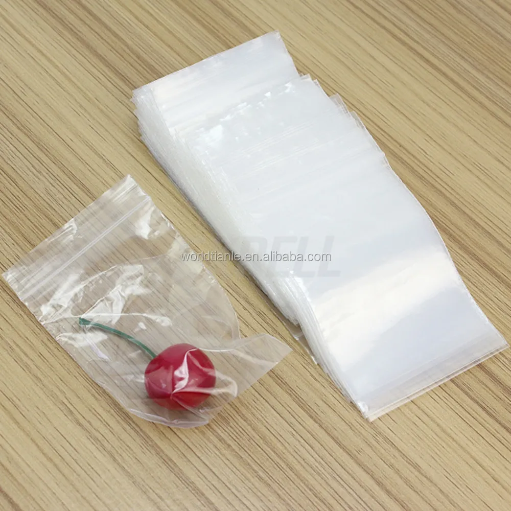Mini sachets alimentaires en plastique, 150 pièces, taille 4x6 cm, 2 Mil