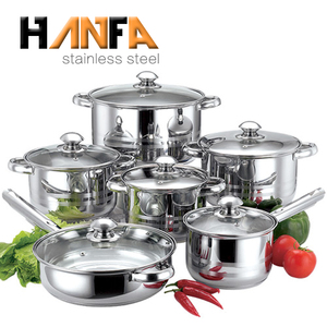 Heavy Duty and Shinning Polishing <strong>of</strong> Stainless Steel Cookware <strong>Set</strong> - Product Image 6