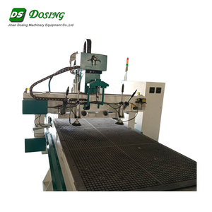 Máquina de perforación horizontal Cnc Router 1325, solución de anidación altamente automatizada con sistema de carga y descarga automática Atc