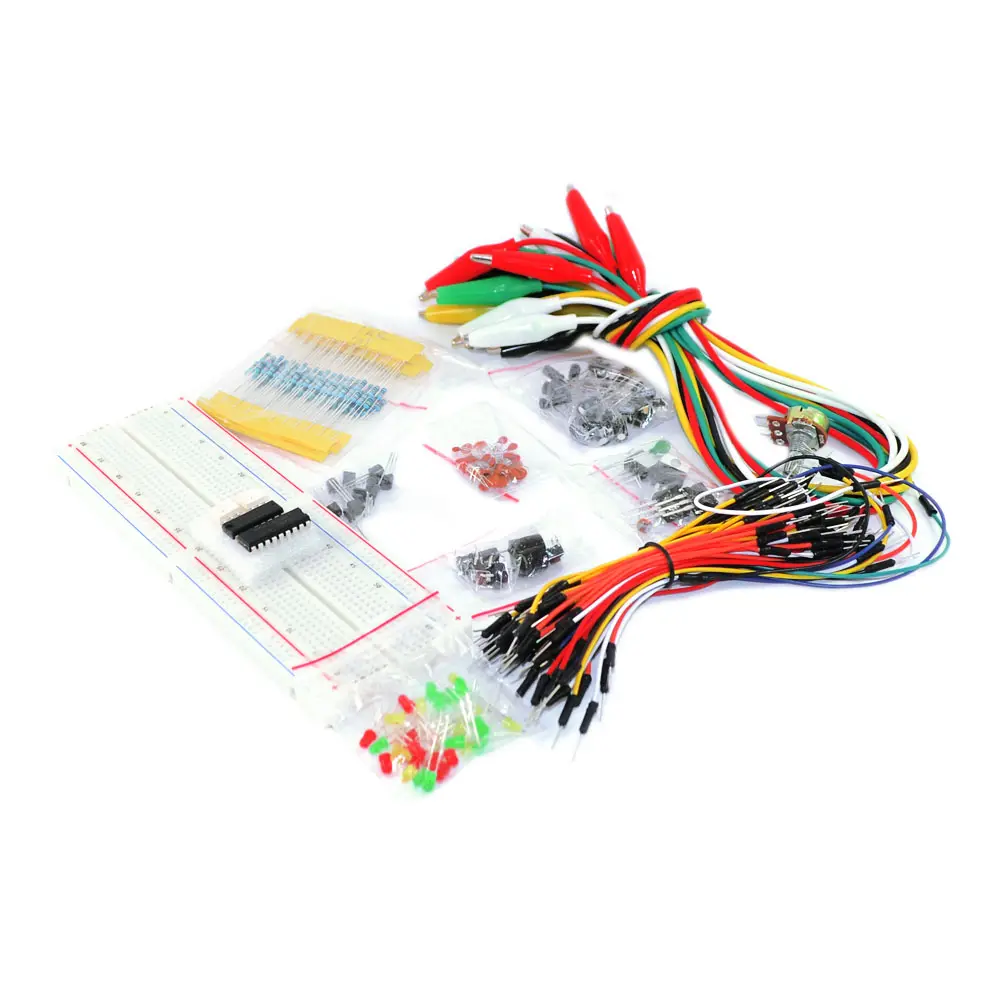 Okystar oem/mm diy r3 r3, kit iniciante compatível, kit de componente de pacote de eletrônica de workshop