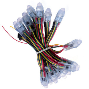 2018 New Arrival Programmable Ws2818 5v 12mm Rgb <strong>Led</strong> <strong>Pixel</strong> Light Bullet <strong>Module</strong> <strong>Node</strong> <strong>String</strong> for Christmas Decoration - Product Image 1