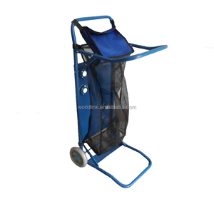 מתקפל עגלת החוף/רולינג שולחן החוף/עגלה