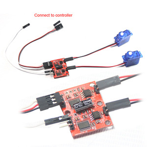 4-Kanal DC Motor Servo Drive Controller Batterie betriebener Smart Car Robot Elektronisches Musikspiel zeug mit Licht klang funktionen - Product Image 3