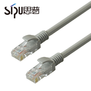 SIPU CAT6 Ethernet Netzwerk LAN Geschirmtes STP/UTP Patchkabel Kabel Rund CCA Cat 8 Kabel rolle PVC 550MHz RJ45 Kostenlose Proben 3FT 1M