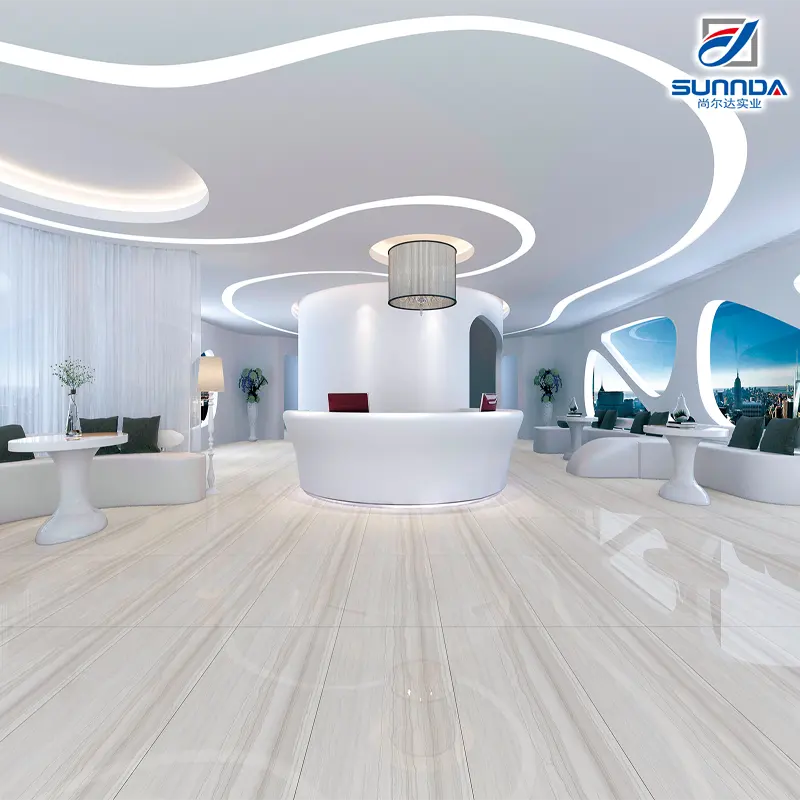 Azulejos de porcelana polida, elegante, corpo inteiro, 600x1200mm, piso interior, telhas para sala de estar, cozinha, quarto, varanda