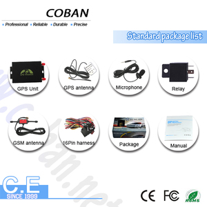 Coban tk 105a gps tracker con sensor de temperatura/sensor de combustible gps vehículo tracker - Product Image 6