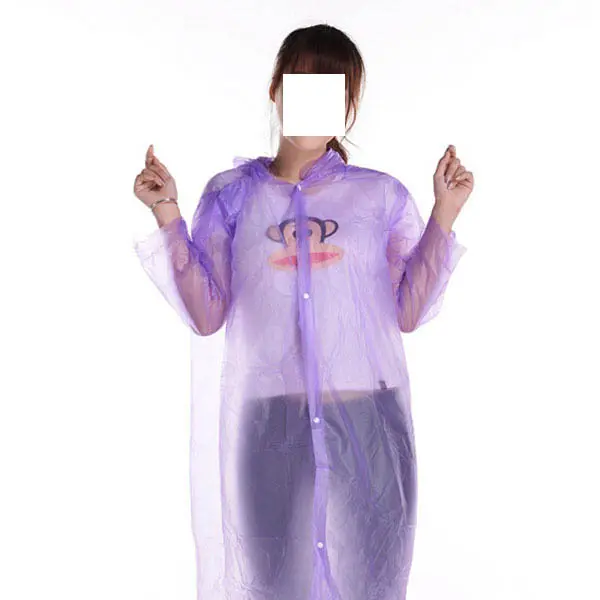 Cape de pluie transparente en caoutchouc, accessoire de pluie pour femmes, offre spéciale