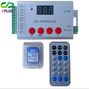 H802SE Matrice Programmabile DMX Controller SD Card 6144 LED DC5V-24 V regolatore di illuminazione a LED - Product Image 3