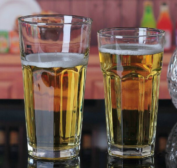 promotion drinking glass cup glass tea cup unique shaped drinking glass