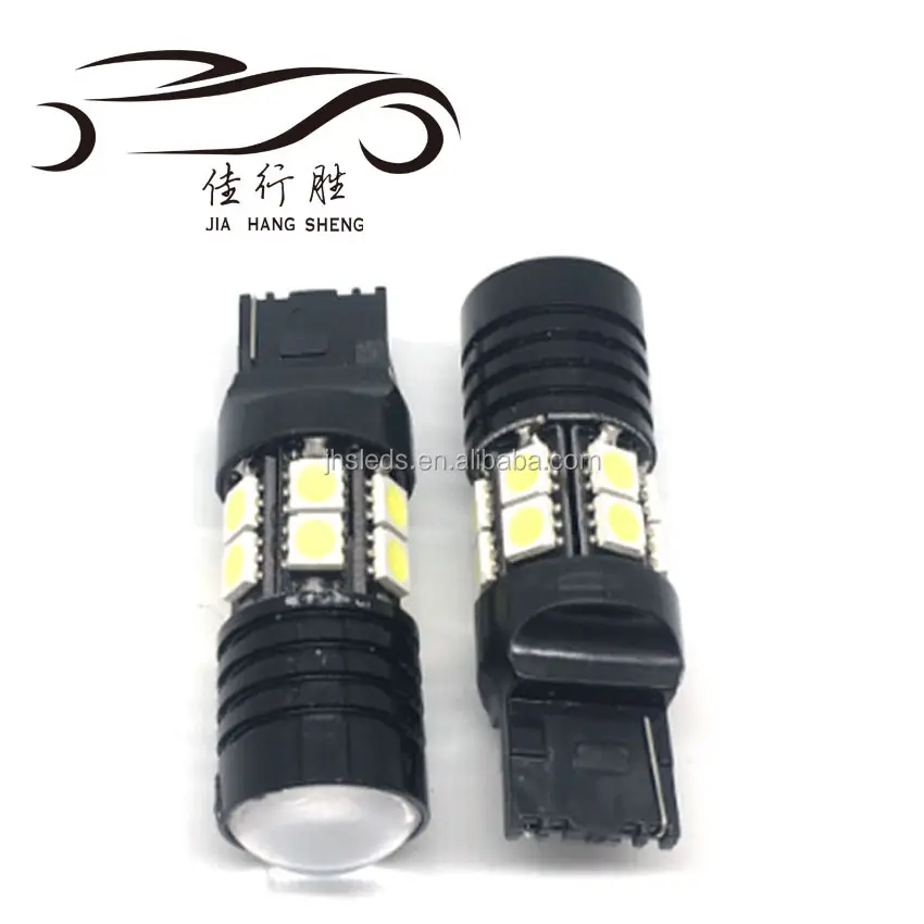 T20 7443 5050 12smd + CRI 12 W LED Luci di Retromarcia Luci Dei Freni Auto Lampadina Segnale di Girata Lampada Back Up luci