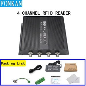 UHF RFID Fixed Reader Can Be Connected to 4 Type Various Sizes of Antennas with Free C# Sdk - Product Image 5