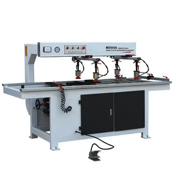 Two Line Wood Drilling Machine MZB73212A Horizontal Wood Boring Machine for MDF