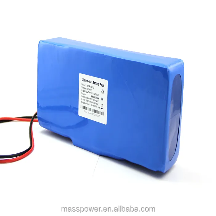 18650 Paket 13S9P Elektrikli Bisiklet 48 V Pil 20Ah