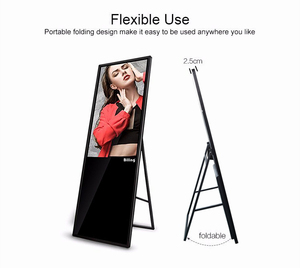 Gemdragon Siêu mỏng tầng Thường Vụ 43 Inch Lcd Máy Nghe Nhạc Quảng Cáo kỹ thuật số cầm tay sigmage với internet HD hiển thị - Product Image 4