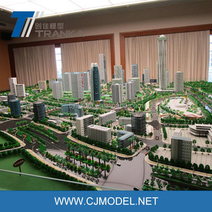 1/160 3D arquitectura modelos a escala productor en el mercado miniatura modelo de edificio - Product Image 1