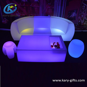 modern plastik rgb aydınlatma düğün salon mobilyaları - Product Image 4