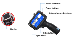 Meenjet M6 Tragbare Codier maschine Industrieller Chargencode-Drucker für MFG-Datum Ablaufdatum und-zeit