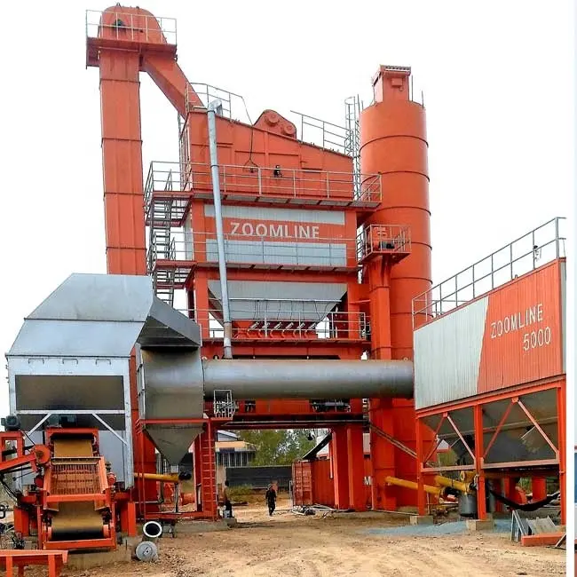 320 tonnes/h nouvelle et grande capacité, usine de mélange d'asphalte fixe, usine de mélange à chaud de bitum
