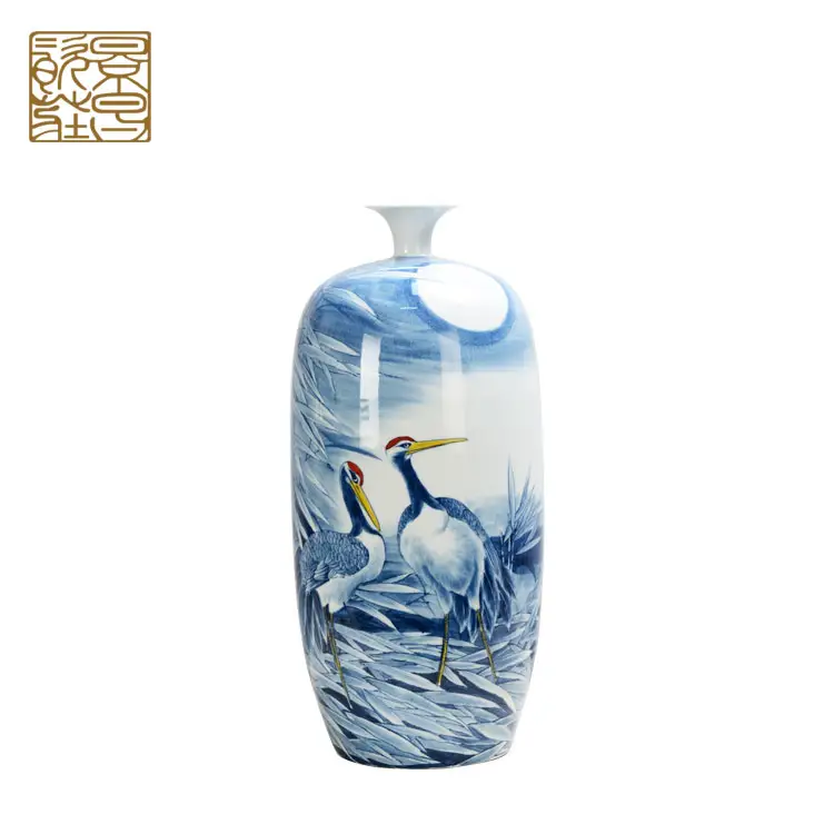 Guangzhou Lieferanten antike Nordic styl hohen zylinder vase keramik