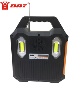 面向非洲市场的带MP3和收音机功能的AT-9028B DAT太阳能充电照明系统套件太阳能发光二极管照明套件 - Product Image 5