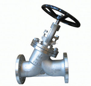 Y型グローブバルブ図面 - Product Image 1