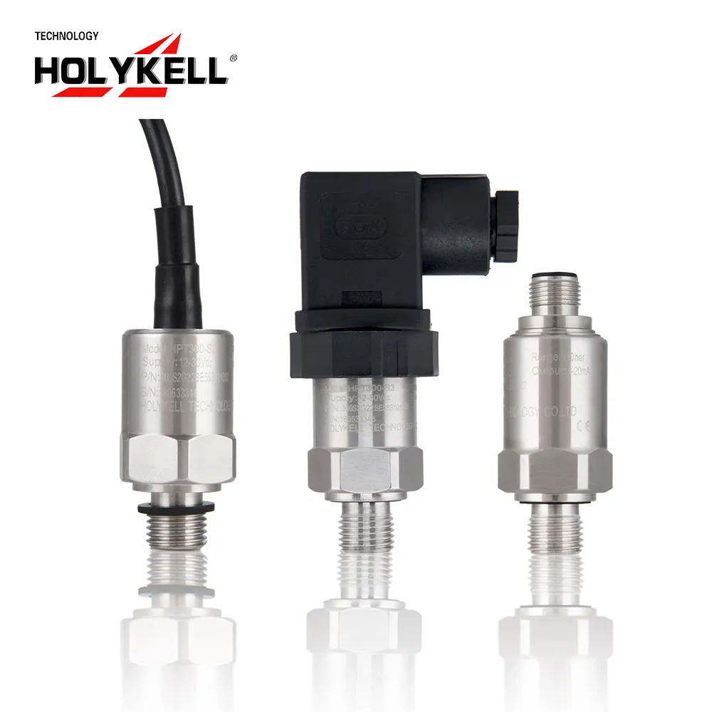 Holykell áp suất HPT300-S Đầu Dò áp suất giám sát cảm biến 150PSI máy phát áp lực 4-20mA