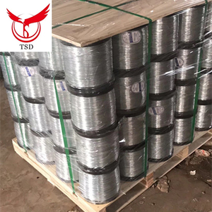 Yüksek mukavemetli galvanizli oval çelik tel 17/15 (<span class=keywords><strong>2.4mm</strong></span> x 3.0mm)
