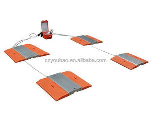 Yubo pesador portátil para eixo sem fio, série k com fio, portátil, escalas de carga para rodas - Product Image 4