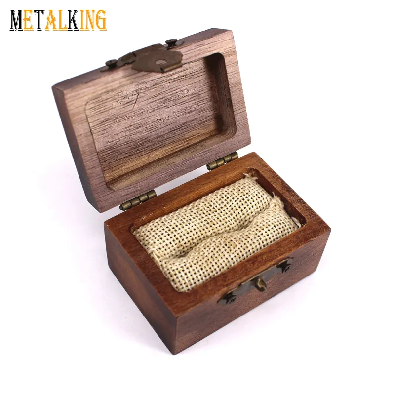 コアウッドリングボックスカスタムロゴ木製リングボックス