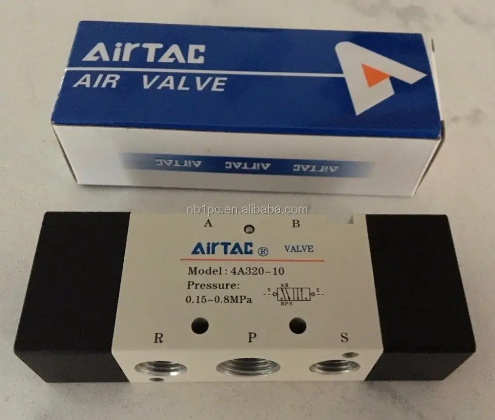 Électrovanne à effet rapide série 300 AIRTAC, collecteur de Valve de contrôle pneumatique 4A330-10 Taiwan