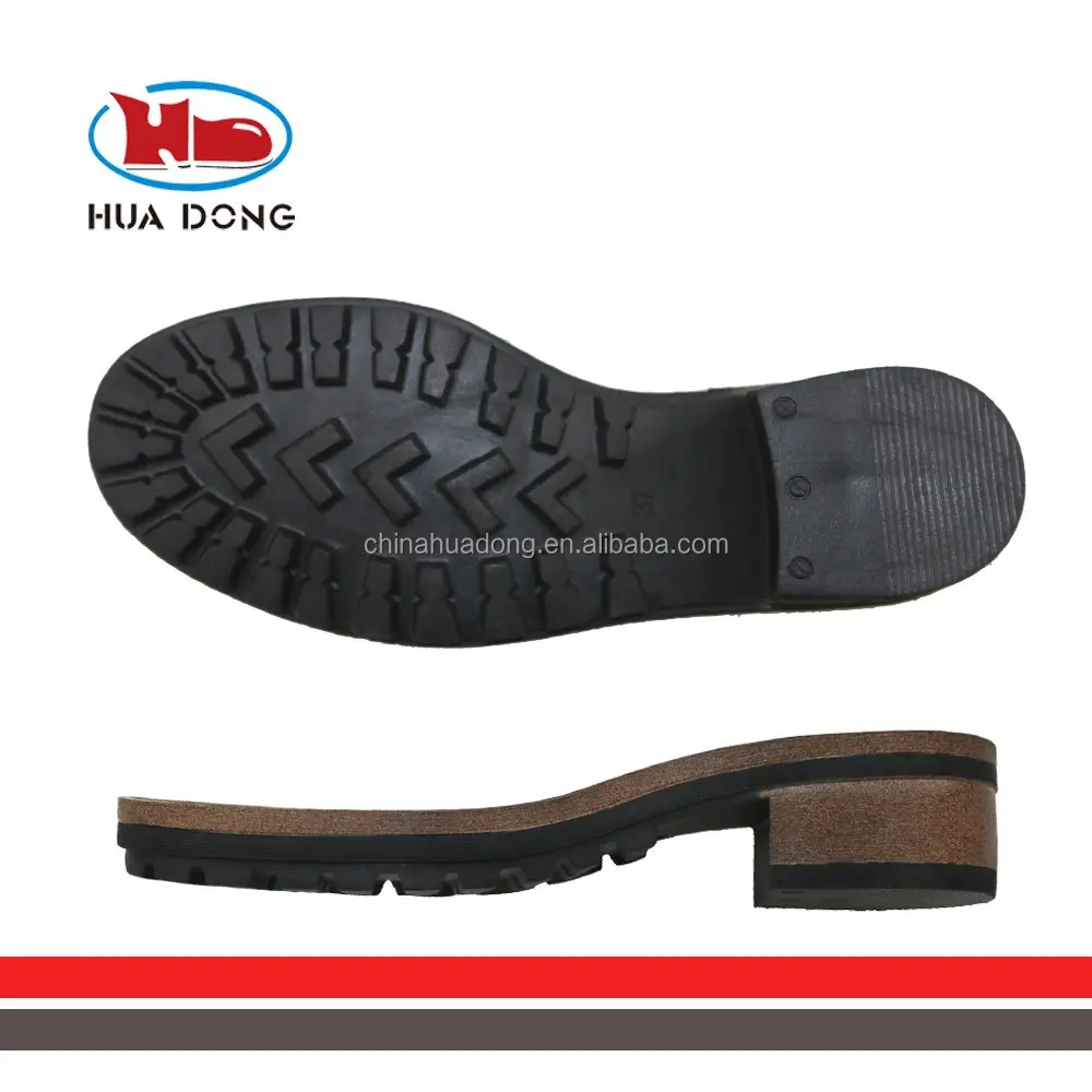 Huadong TPR — semelle originale en bois, antidérapante, chaussure de haute qualité