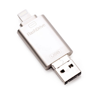 มัลติฟังก์ชั่3 In 1 Otg Usb แฟลชไดรฟ์สำหรับ iPhone IOS และ Android กับ CE Rohs FCC ได้รับการอนุมัติ - Product Image 2