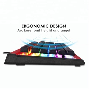 Mais recente computador portátil usb programável <span class=keywords><strong>mechanical</strong></span> gaming <span class=keywords><strong>keyboard</strong></span> para PC gamer
