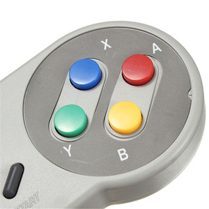 ขายส่ง Retro คลาสสิกปุ่มสี 16 บิตเกมคอนโซลควบคุม Pad Gamepad Joypad สำหรับ SNES คอนโซลระบบ FAST SHIP - Product Image 5