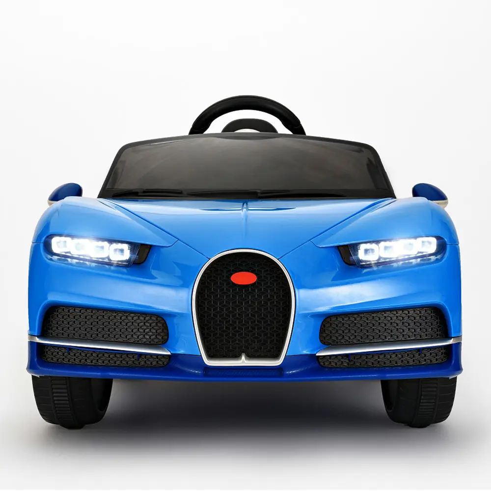 BUGATTI 12V kids electric sports car toy for 1-8 years with remote control