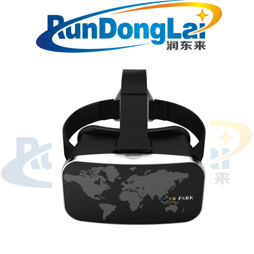Лучшая цена 3D гарнитура виртуальной реальности 3D очки для 3d-фильмов и игр