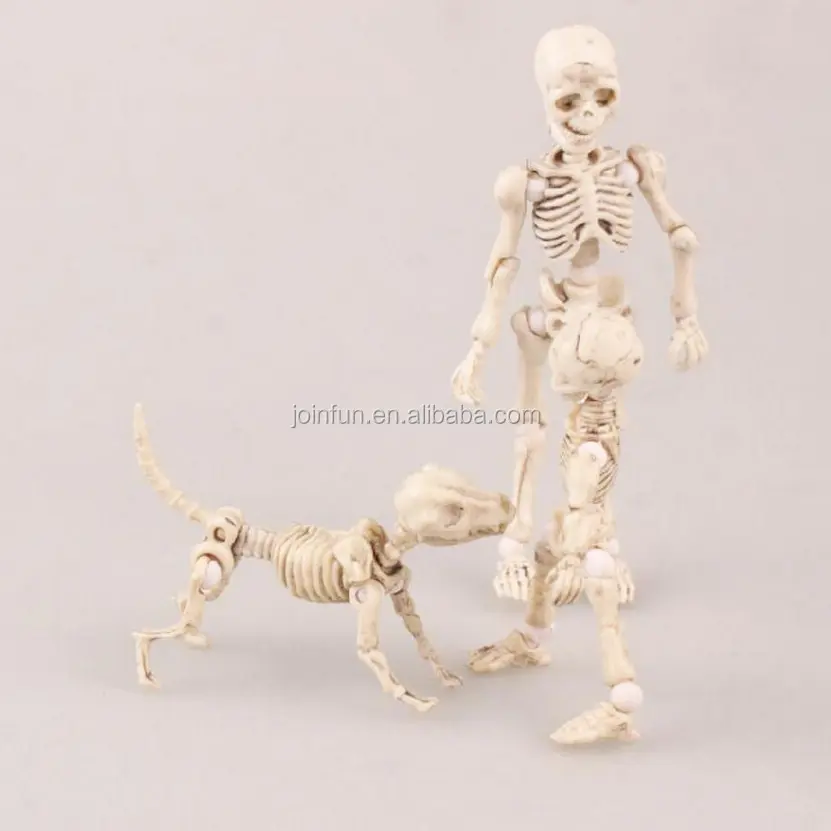 Personalizzato Mini di plastica osso scheletro giocattoli, Commercio All'ingrosso giocattolo Per Bambini scheletro di plastica di fabbrica