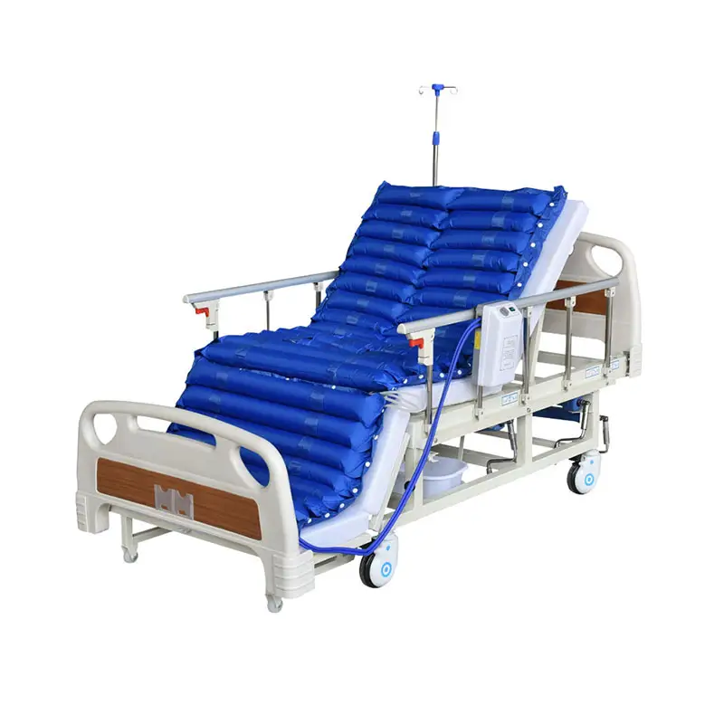 Mobiliario médico multifuncional para ancianos, camas eléctricas de enfermería con inodoro