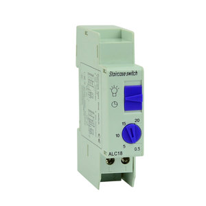 ALC18 ALC18-E 30 Second to 20 <strong>min</strong> <strong>1</strong> Module Staircase Light Time Switch 220VAC 16A Din Rail Electronic Staircase <strong>Timer</strong> - Product Image 1