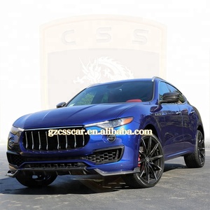 For Maserati <strong>Levante</strong> Late Style Small Front Lip Rear Diffuser Spoiler Wing Body Kit - Product Image 5
