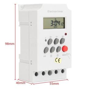 KG316T-II 220V 25A Su Guida Din LCD Digitale Programmabile Timer Elettronico Interruttore Digitale di Controllo del Timer - Product Image 2