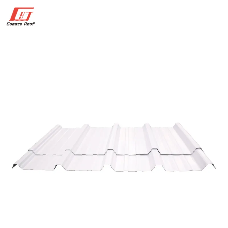 Feuille de toit de voiture en plastique pvc ondulé, 2 pièces, anti-corrosion, upc, isolé, plastique, feuille de carrelage, asa pvc