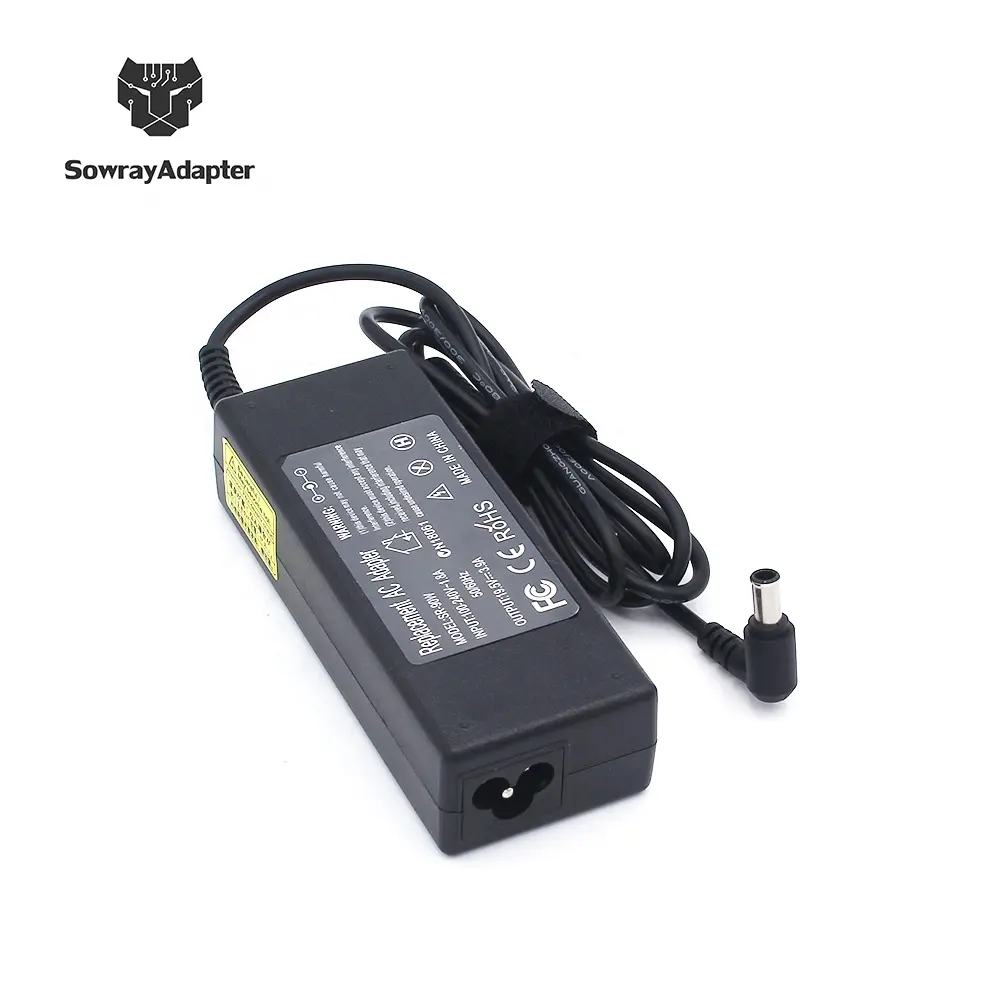 Vgp-ac19v37 adaptador de CA para portátil para sony 19,5 v 3.9a 76W adaptador de CA cargador VGP-AC19V19,VGP-AC19V37