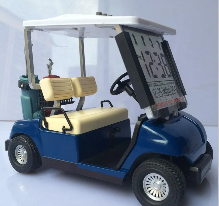 Лидер продаж, Креативный светодиодный цифровой будильник в форме мини-гольфа