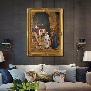 Người Ả Rập Nổi Tiếng Tranh Luận Về Tranh Sơn Dầu Tái Tạo Trên Vải Kích Thước Lớn - Product Image 3