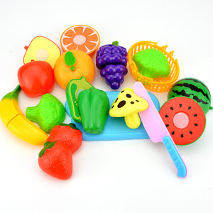 <strong>Toy</strong> Sourcing 23Pcs/Set Role Play Kitchen Food Pretend Cutting Food <strong>Toys</strong> Cutting Fruit Set - Product Image 3