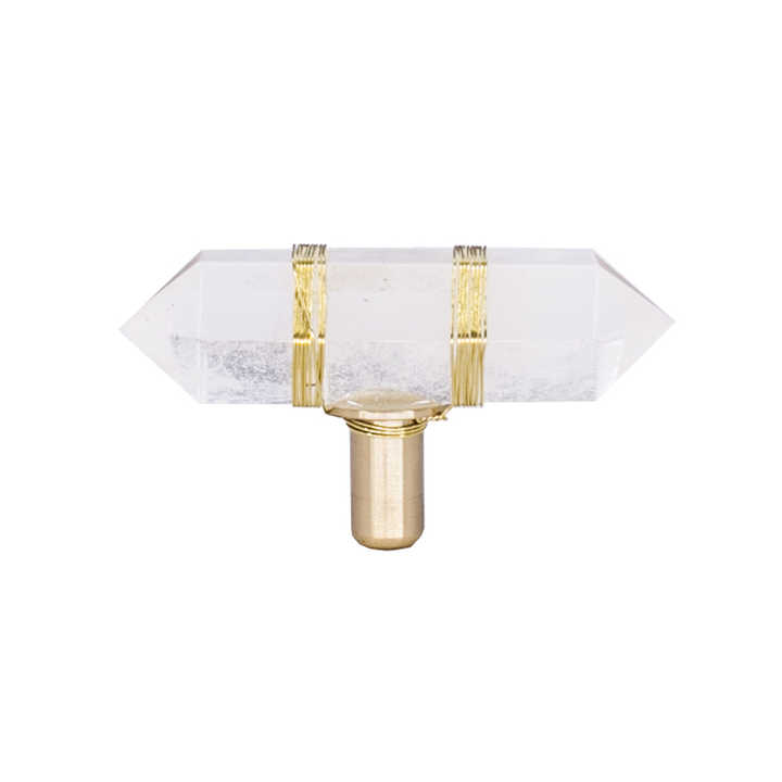 Pink Natural Crystal +brass Knobs Handle Dresser Knobs Drawer Cupboard Knobs Furniture Handle Pull Hardware C-1430