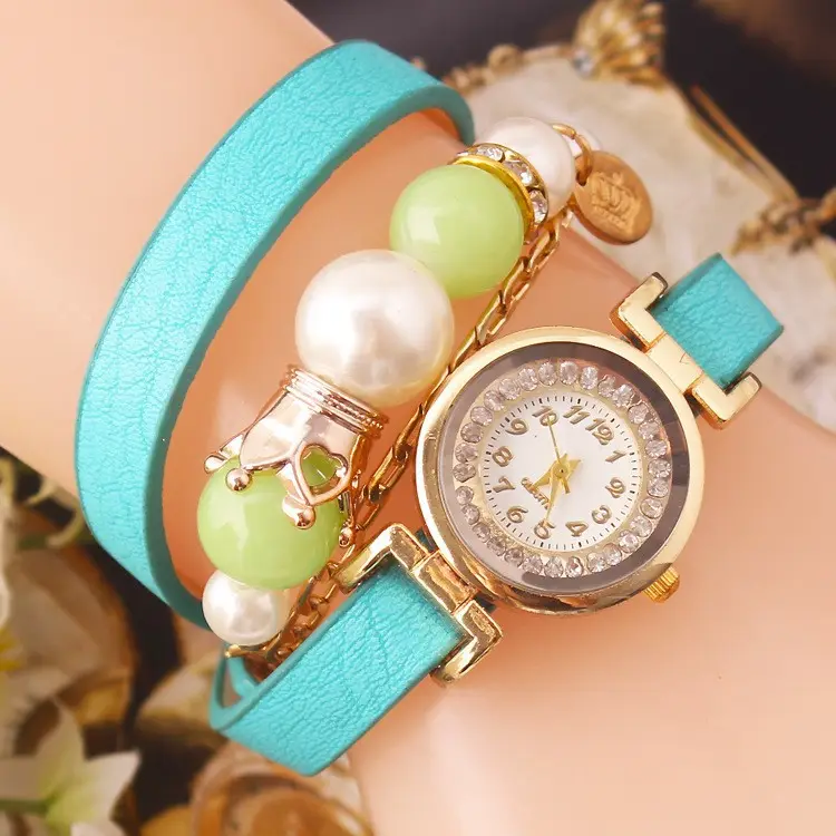 Популярные Ретро женские кожаные часы alibaba express, оптовая продажа модных часов, винтажные женские часы-браслет